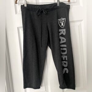 Raiders NFL Cropped Sweatpants